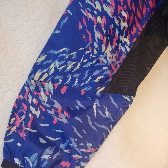 NWT Lularoe Rise Determined Zip Up Windbreaker‎ XL Floral.DETERMINEDLIGHTWEIGHT - Picture 6 of 16